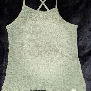 Abercrombie Kids Smocked Crop Tank Size 13/14